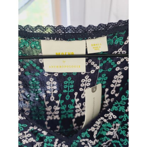 NWT Anthropologie Maeve Embroidered Tank Top - Small - Picture 8 of 9